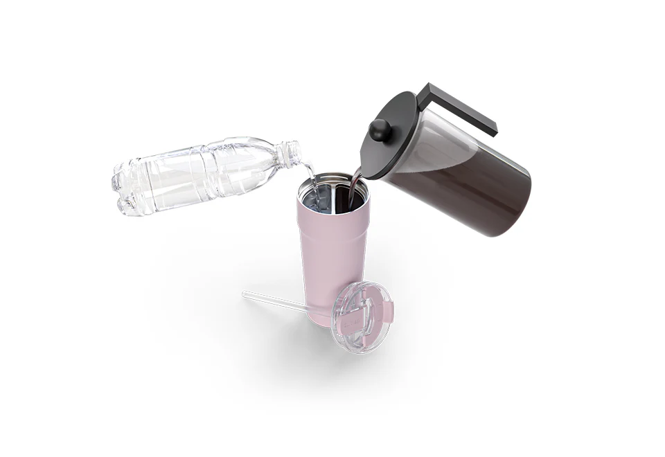 30 oz Dual Chamber Hot/Cold Insulated Tumbler - Image 10