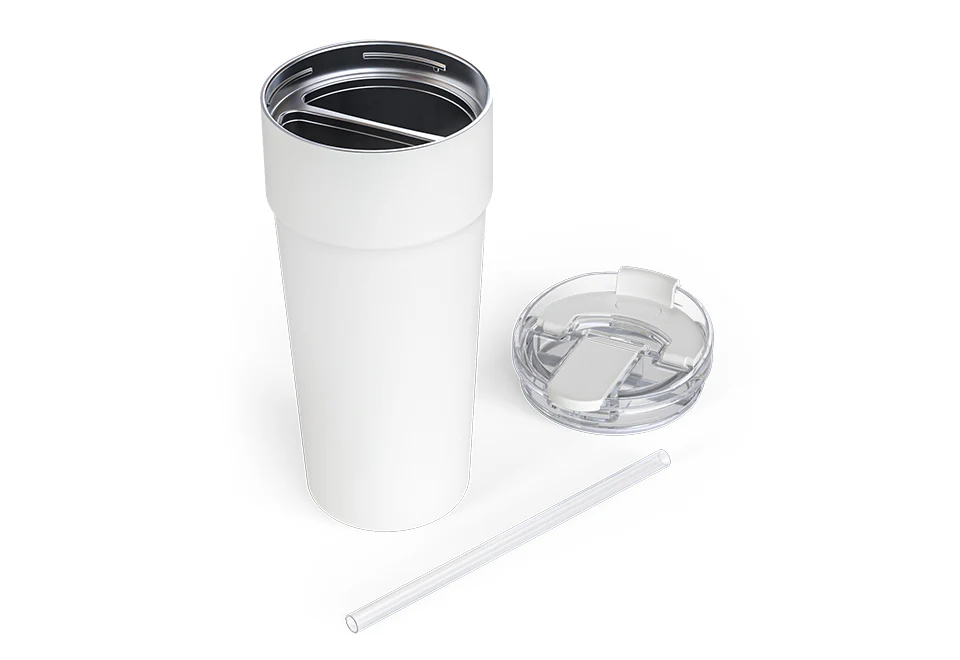 30 oz Dual Chamber Hot/Cold Insulated Tumbler - Image 12
