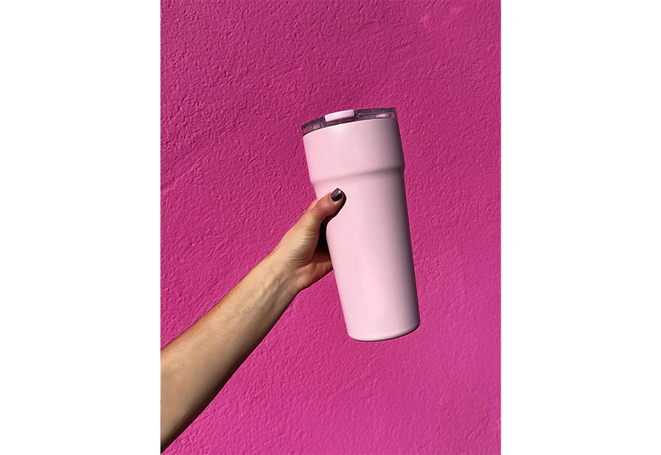 30 oz Dual Chamber Hot/Cold Insulated Tumbler - Image 14