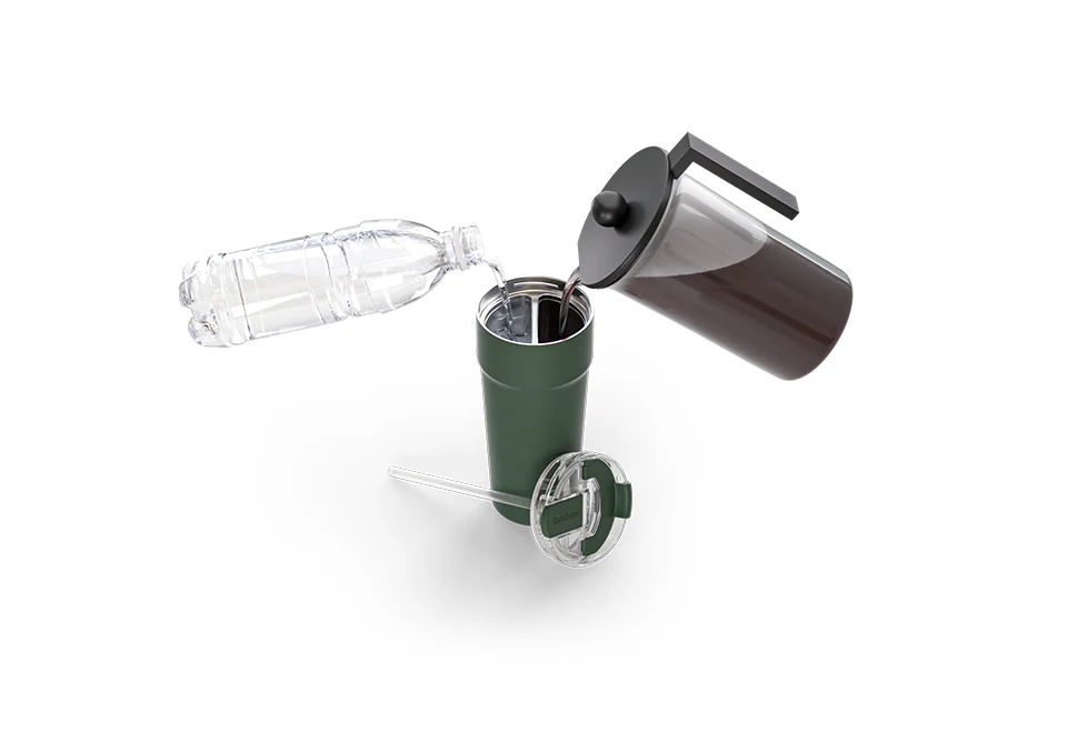 30 oz Dual Chamber Hot/Cold Insulated Tumbler - Image 7