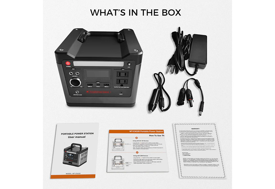 320W Outdoor Portable Power Station - Image 10