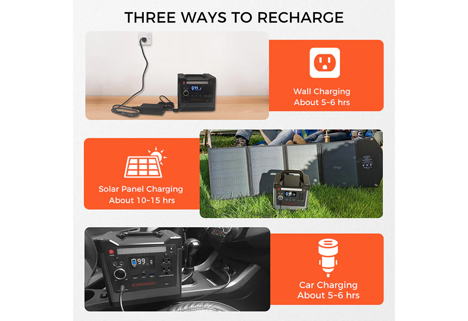 320W Outdoor Portable Power Station - Image 4