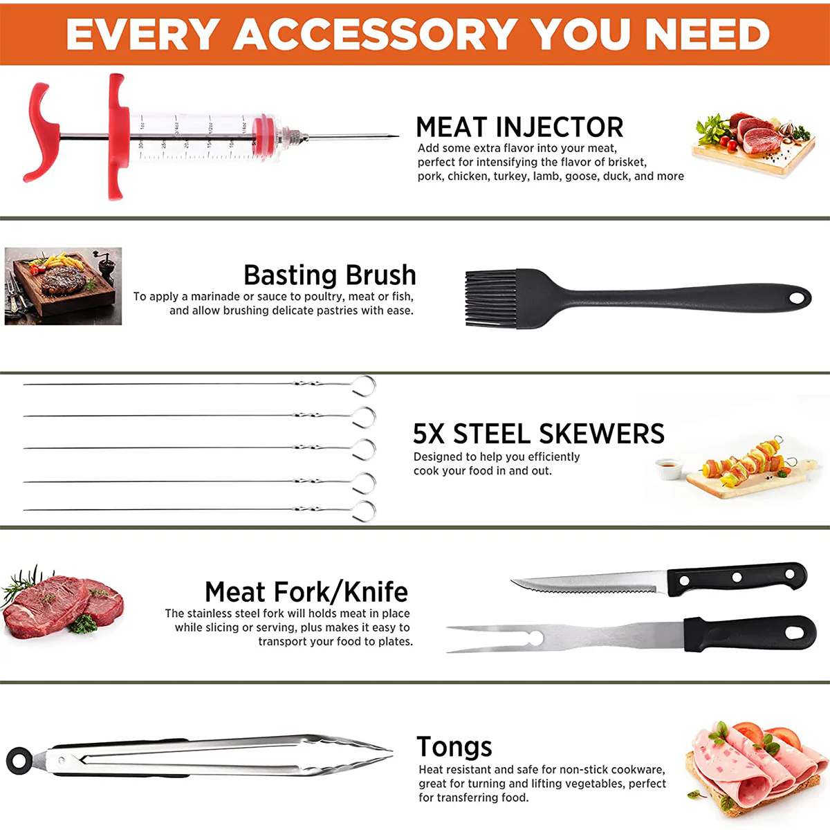 36-Piece Griddle Accessory Set - Image 3