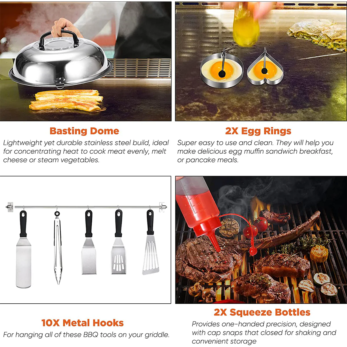 36-Piece Griddle Accessory Set - Image 4