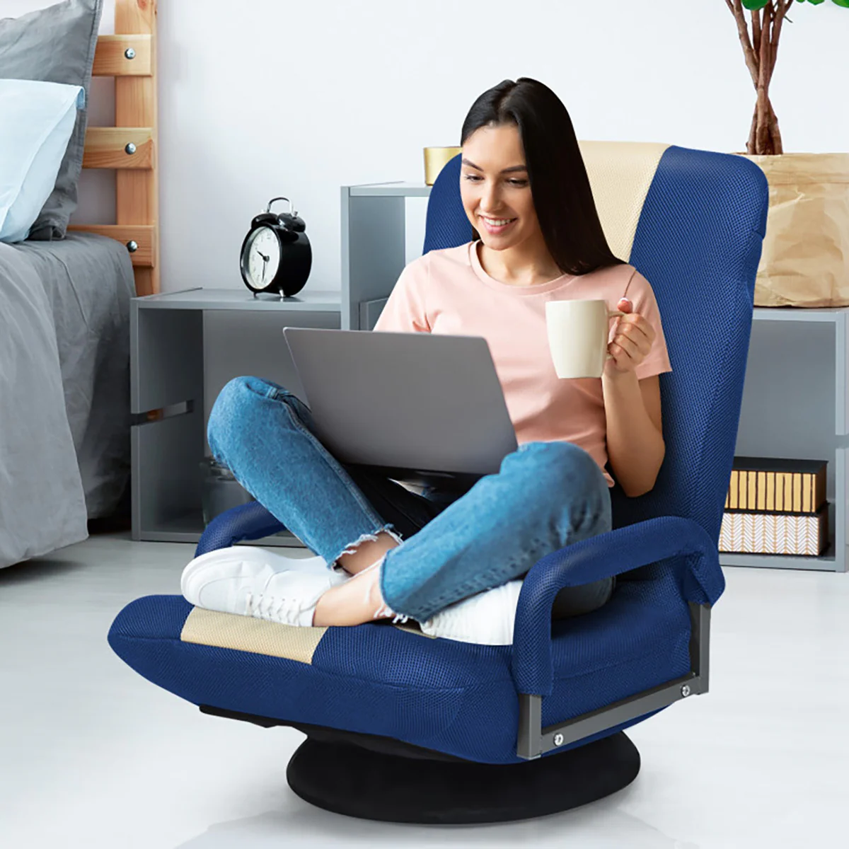 360-Degree Swivel Gaming Floor Chair - Image 13