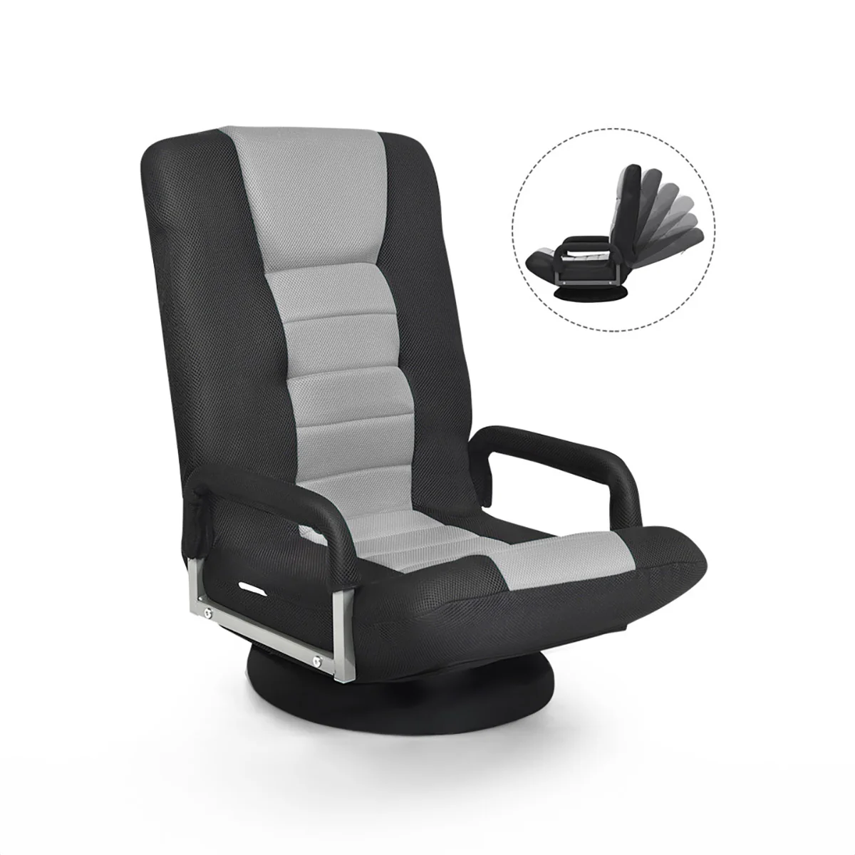 360-Degree Swivel Gaming Floor Chair - Image 29