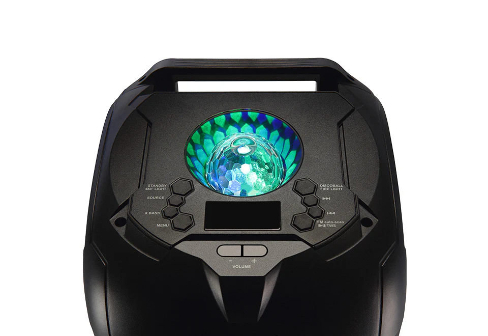 360° Portable Bluetooth Speaker With LED Party Lighting - Image 12