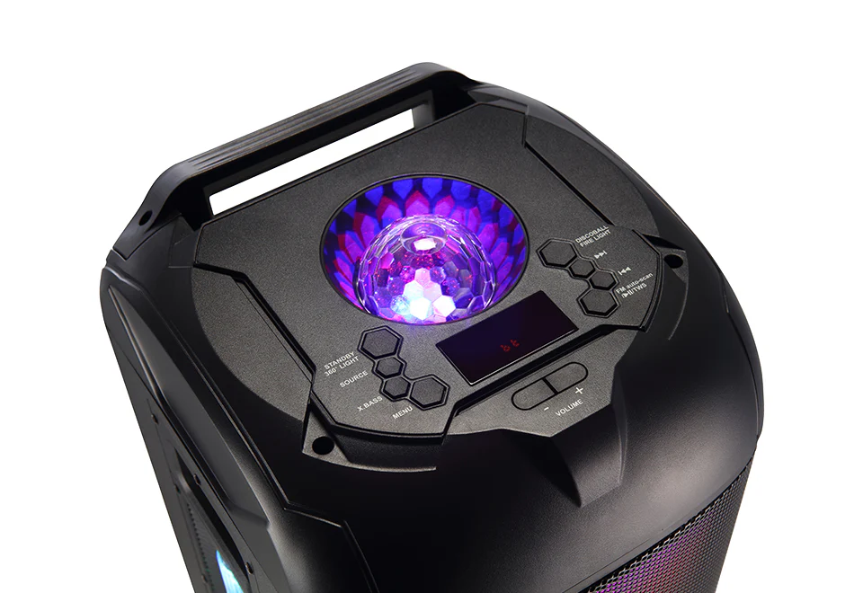 360° Portable Bluetooth Speaker With LED Party Lighting - Image 13