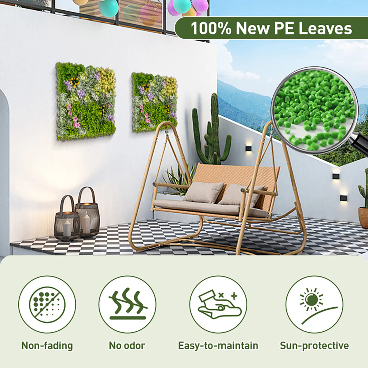3D Hanging Succulents (Set of 2) - Image 5