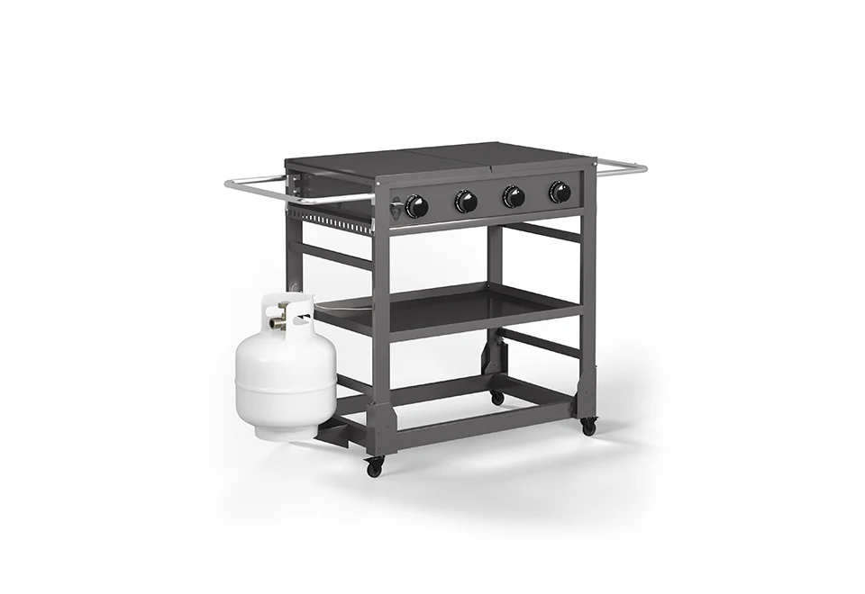 4-Burner Outdoor Griddle with Cover - Image 2