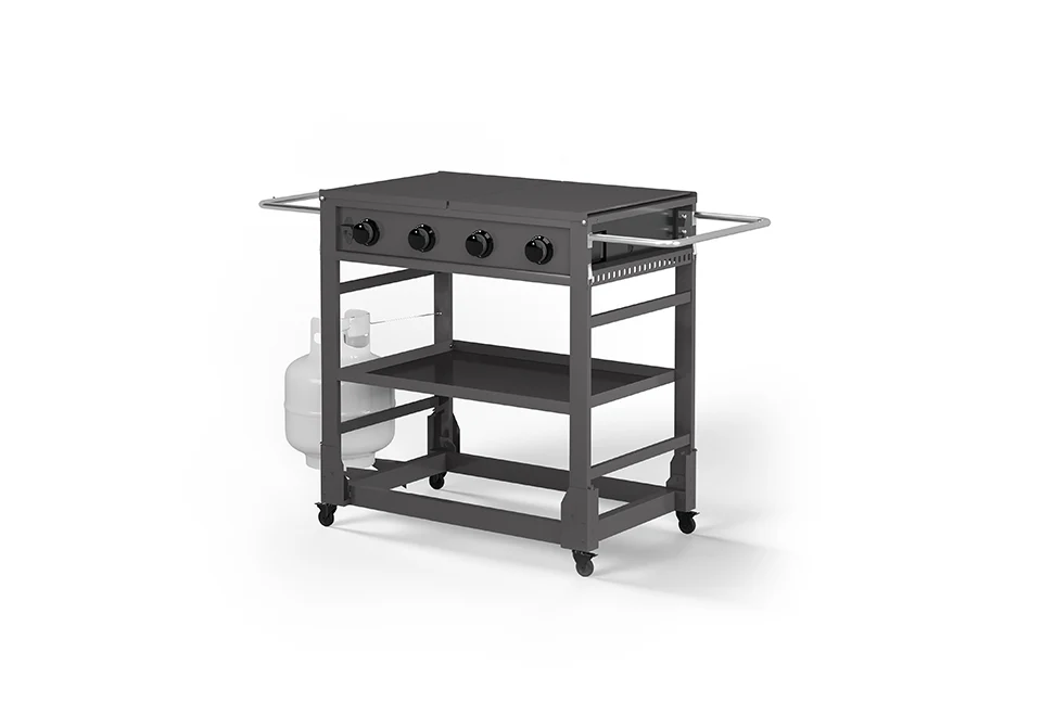 4-Burner Outdoor Griddle with Cover - Image 3