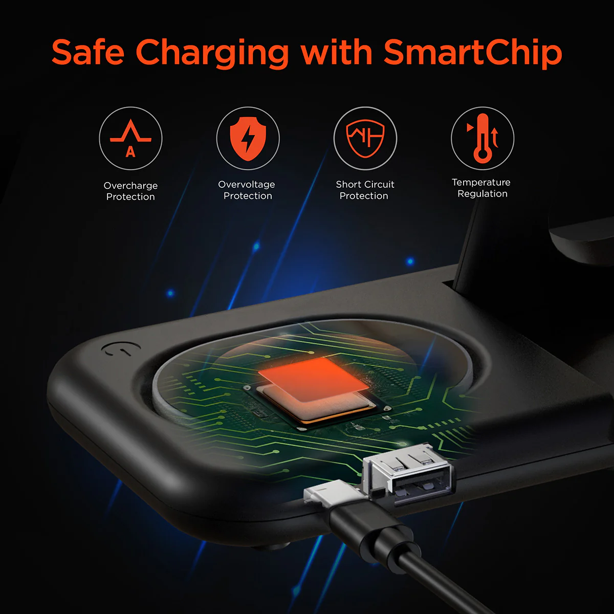 4-in-1 Foldable Apple Charging Station - Image 12