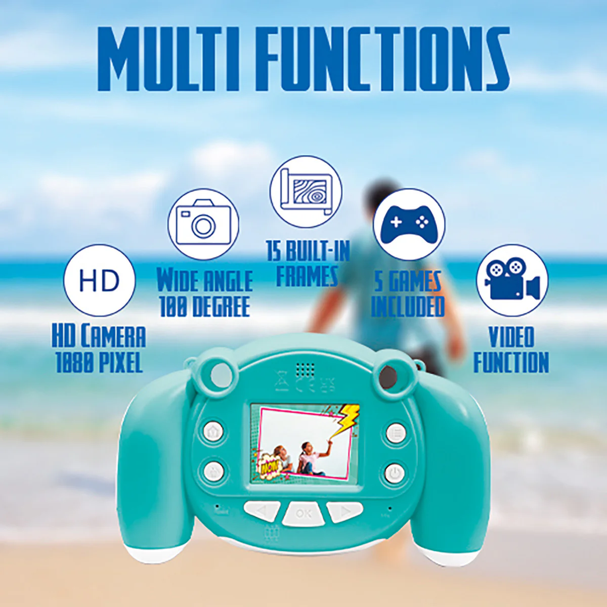 4-in-1 Kids Digital Camera - Image 4
