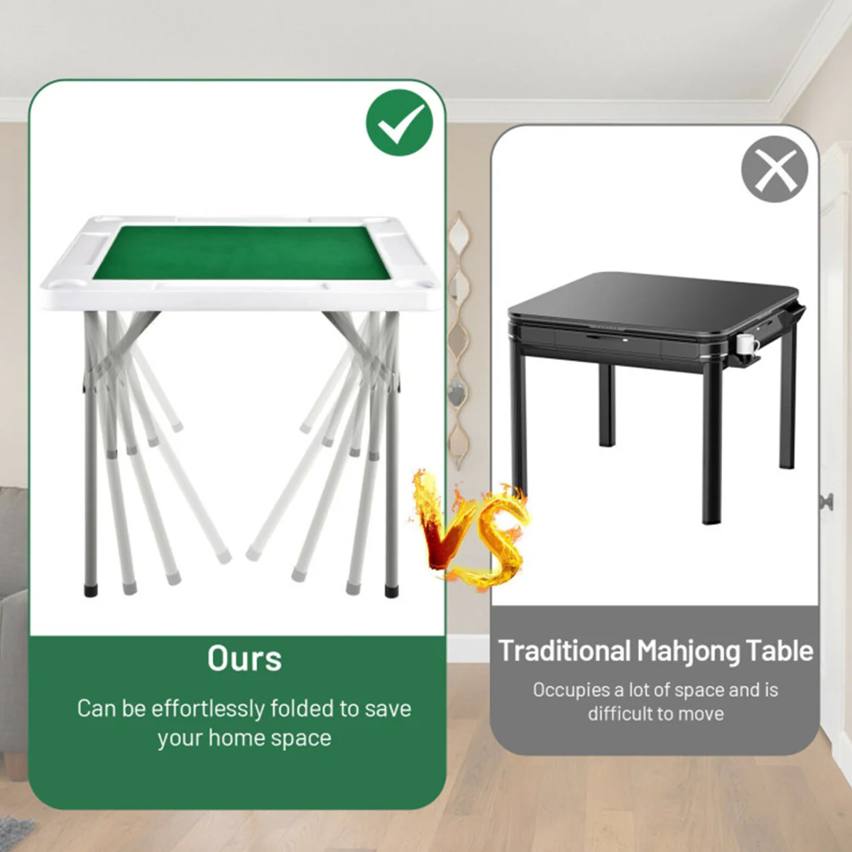 4-Player Mahjong Game Table - Image 7