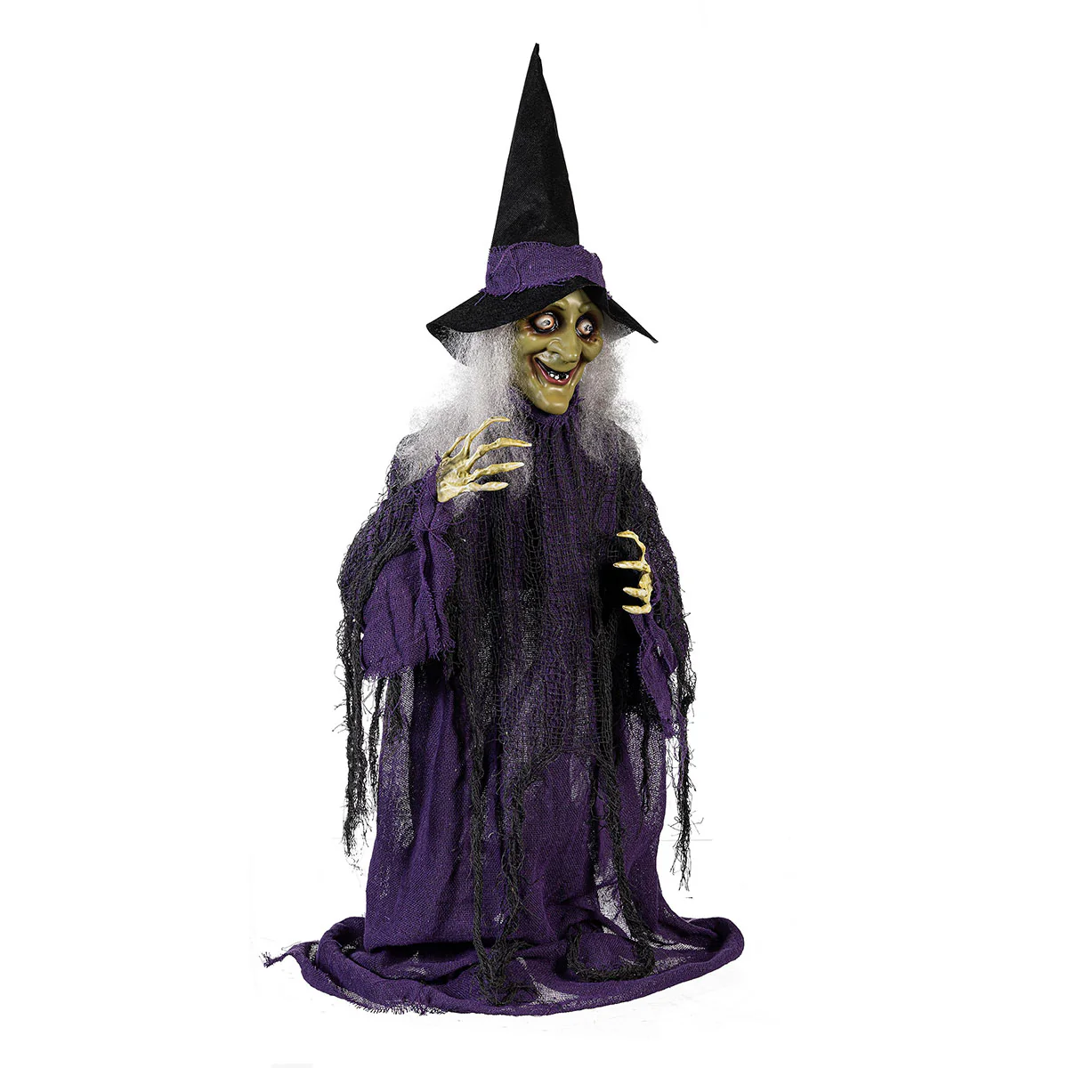 40'' Decorative Witch with Movement and Sound - Image 2