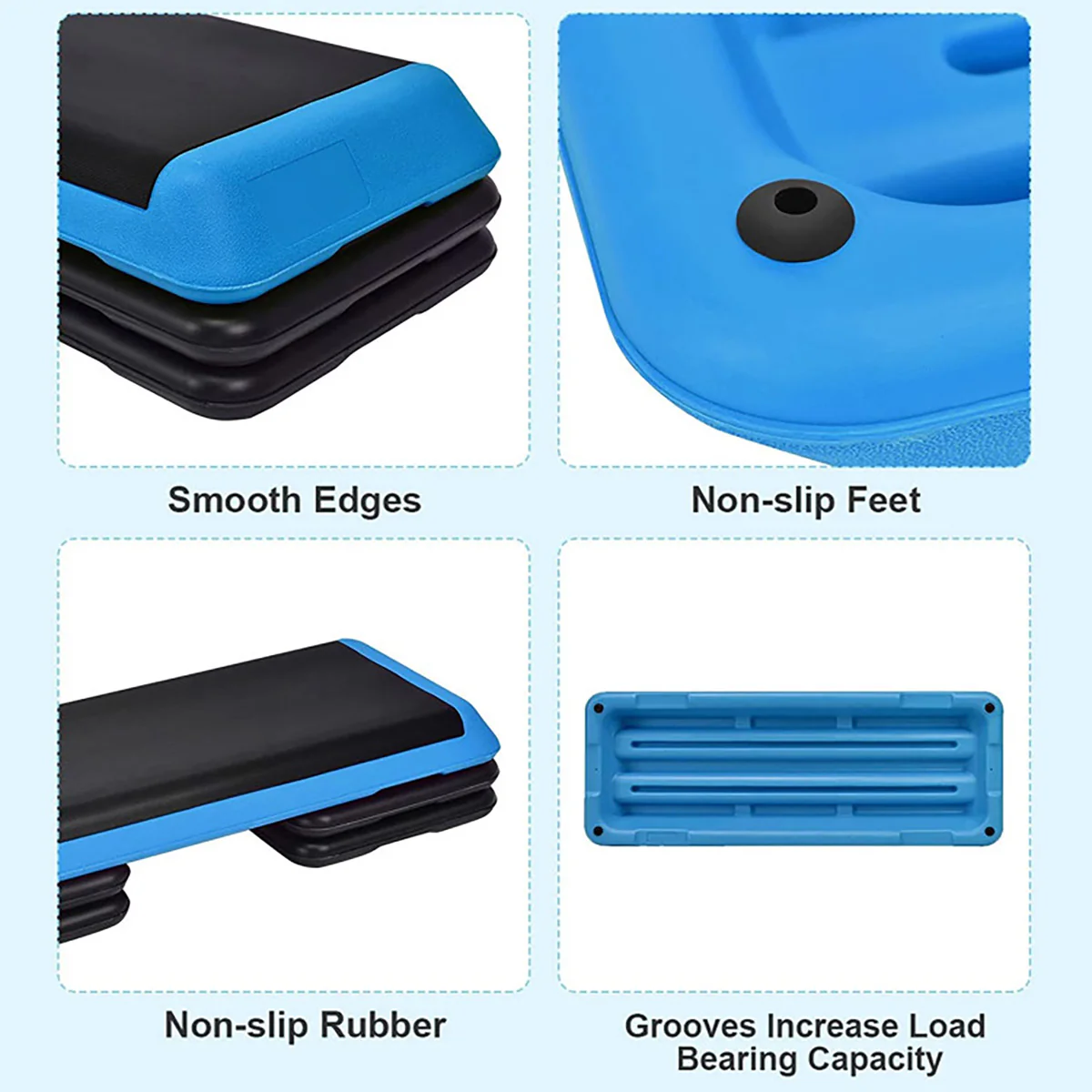 43'' Height Adjustable Fitness Aerobic Step Platform - Image 7