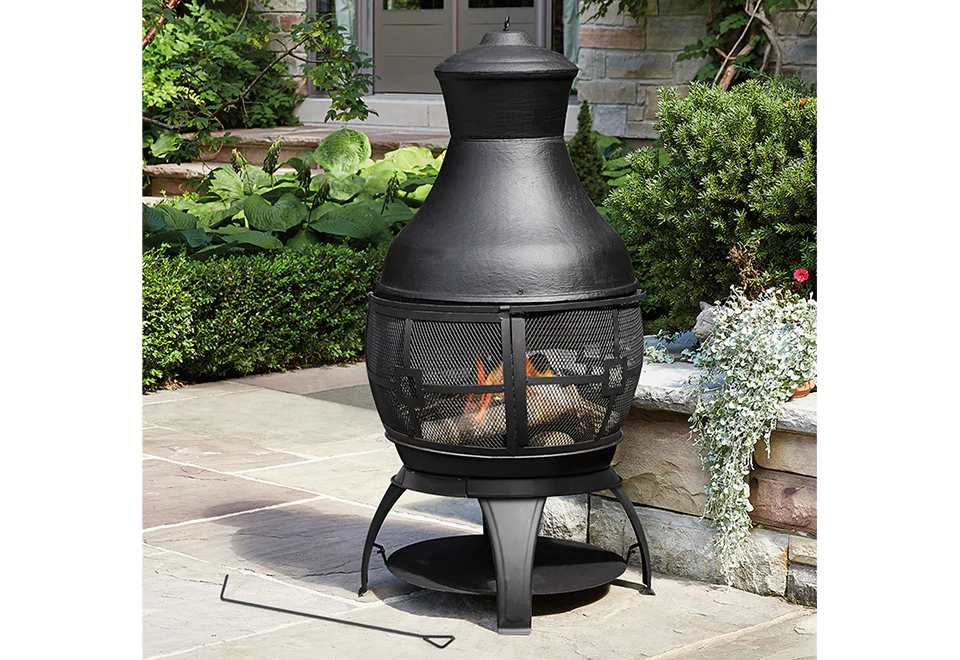 45'' Cast Iron Chiminea - Image 3