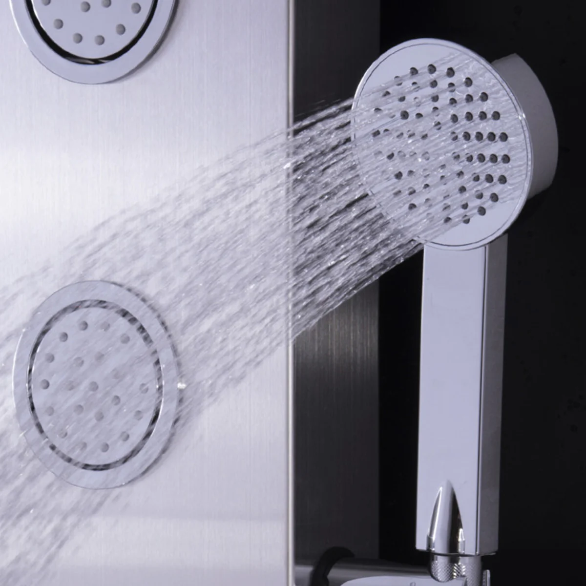 47'' Stainless Steel Massage Jet Shower Panel - Image 3