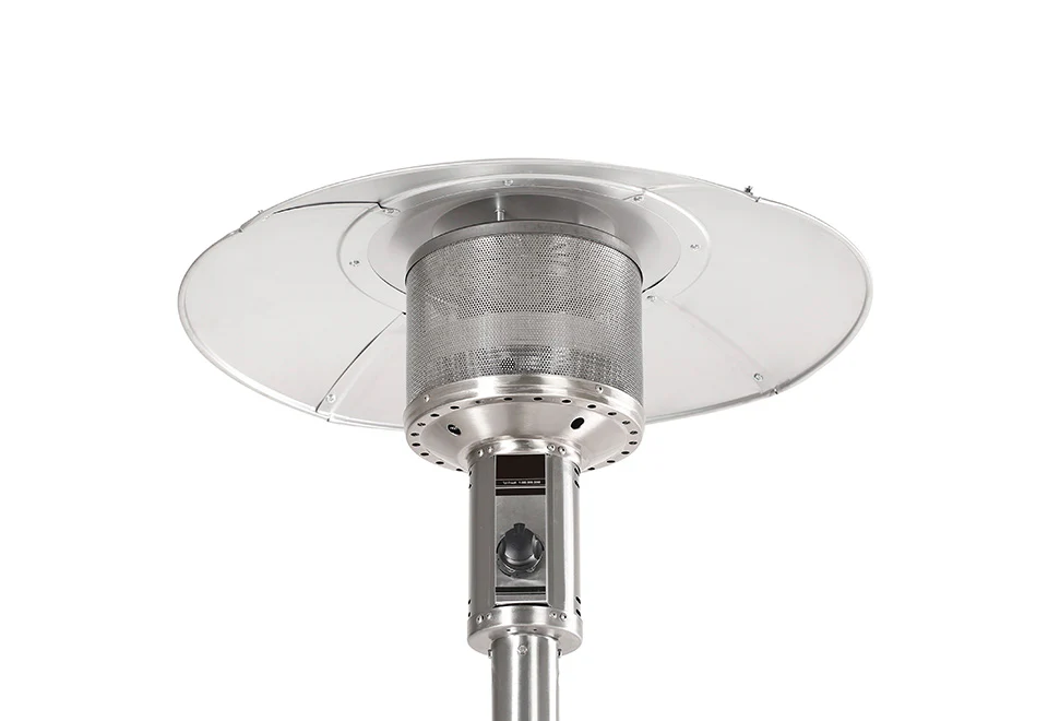48,000 BTU Stainless Steel Floorstanding Patio Heater - Image 6
