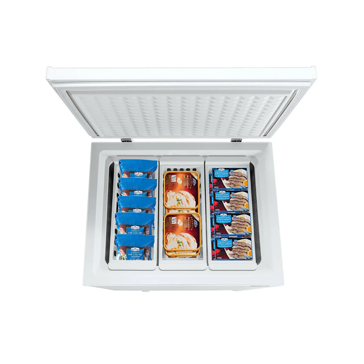 5 Cu. Ft. Chest Freezer with 3 Removable Storage Baskets - Image 2