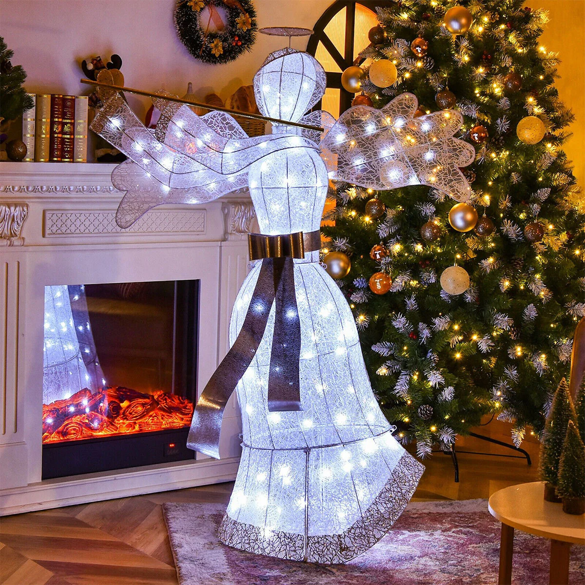 5-Ft. Prelit Lawn Angel - Image 8