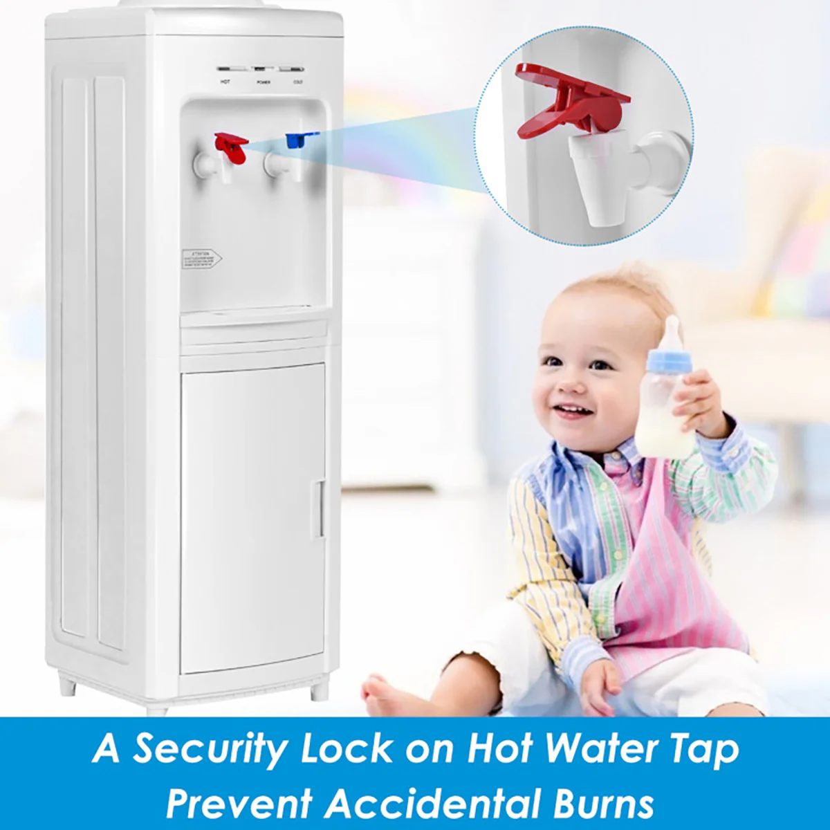 5-Gallon Hot and Cold Water Dispenser - Image 3