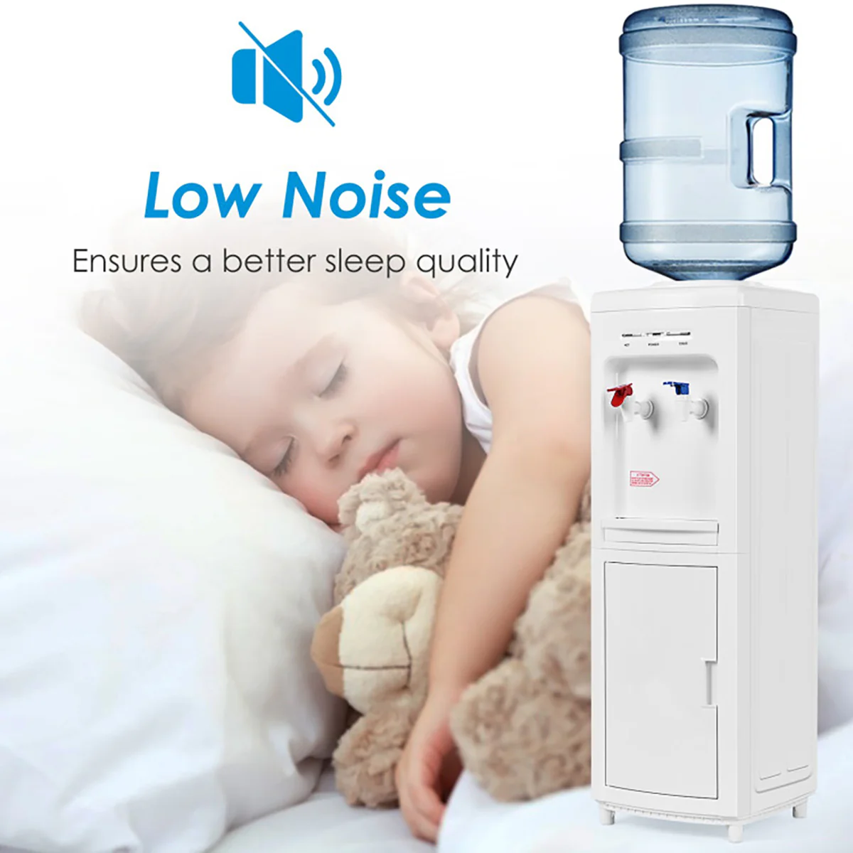 5-Gallon Hot and Cold Water Dispenser - Image 4