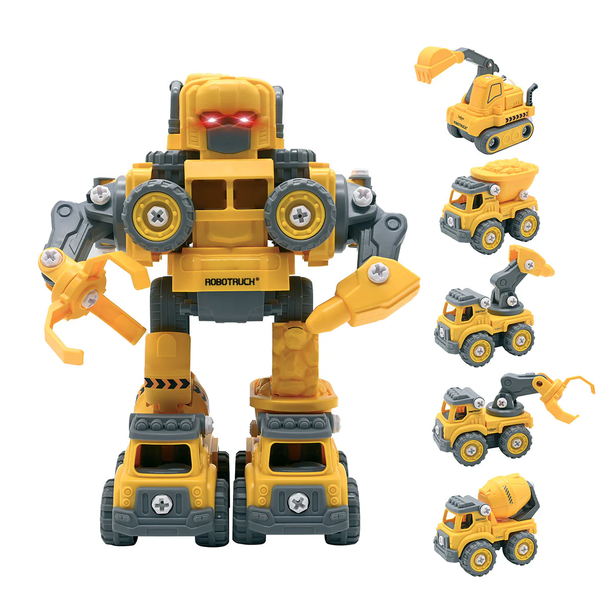 5-in-1 Robot Kit with Lights and Sounds - Image 2
