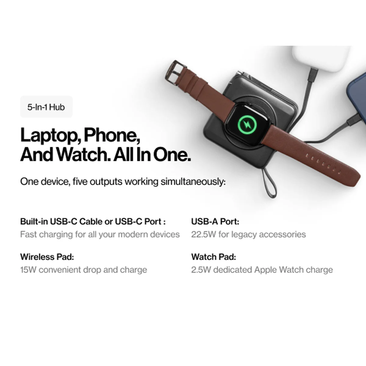 5-in-1 Travel Power Bank - Image 23