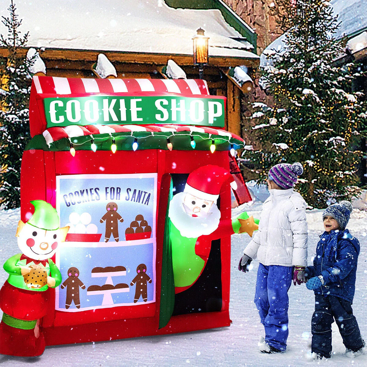 6-Ft. Inflatable Cookie Shop - Image 10