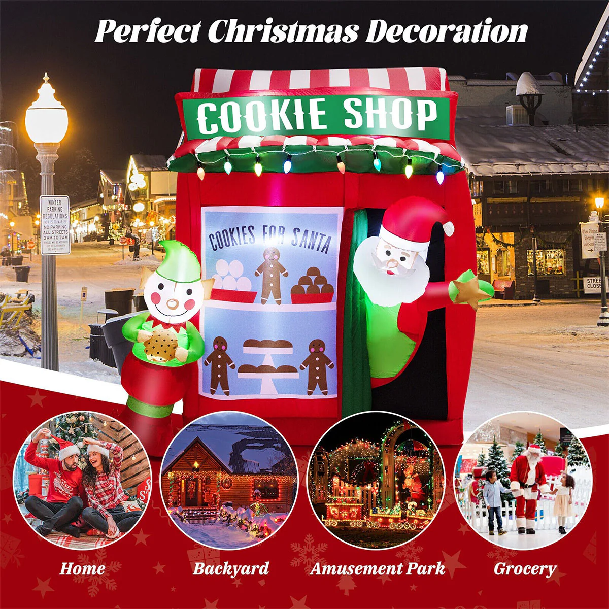 6-Ft. Inflatable Cookie Shop - Image 6