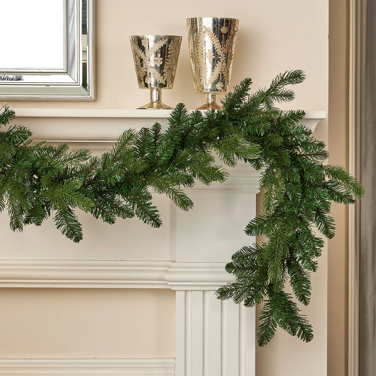 6' Palmetto Pine Garland - Image 10