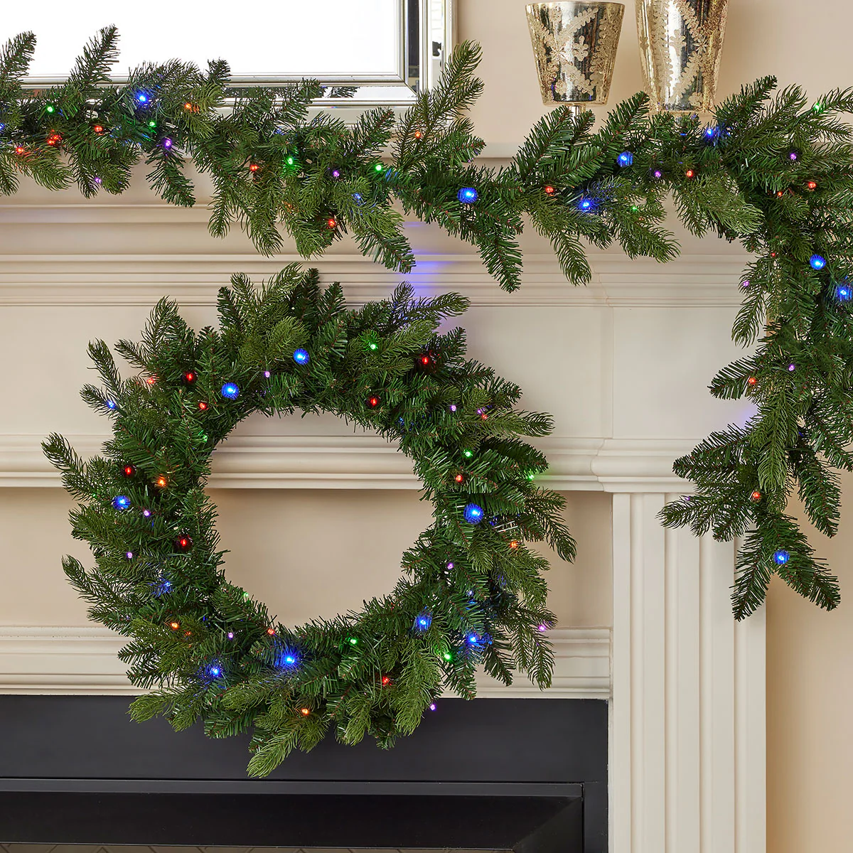 6' Palmetto Pine Garland - Image 8