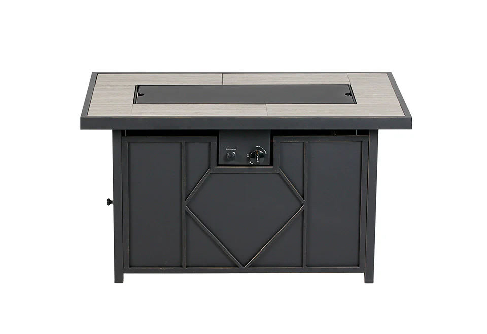 60,000 BTU Rectangular Propane Fire Pit - Image 8