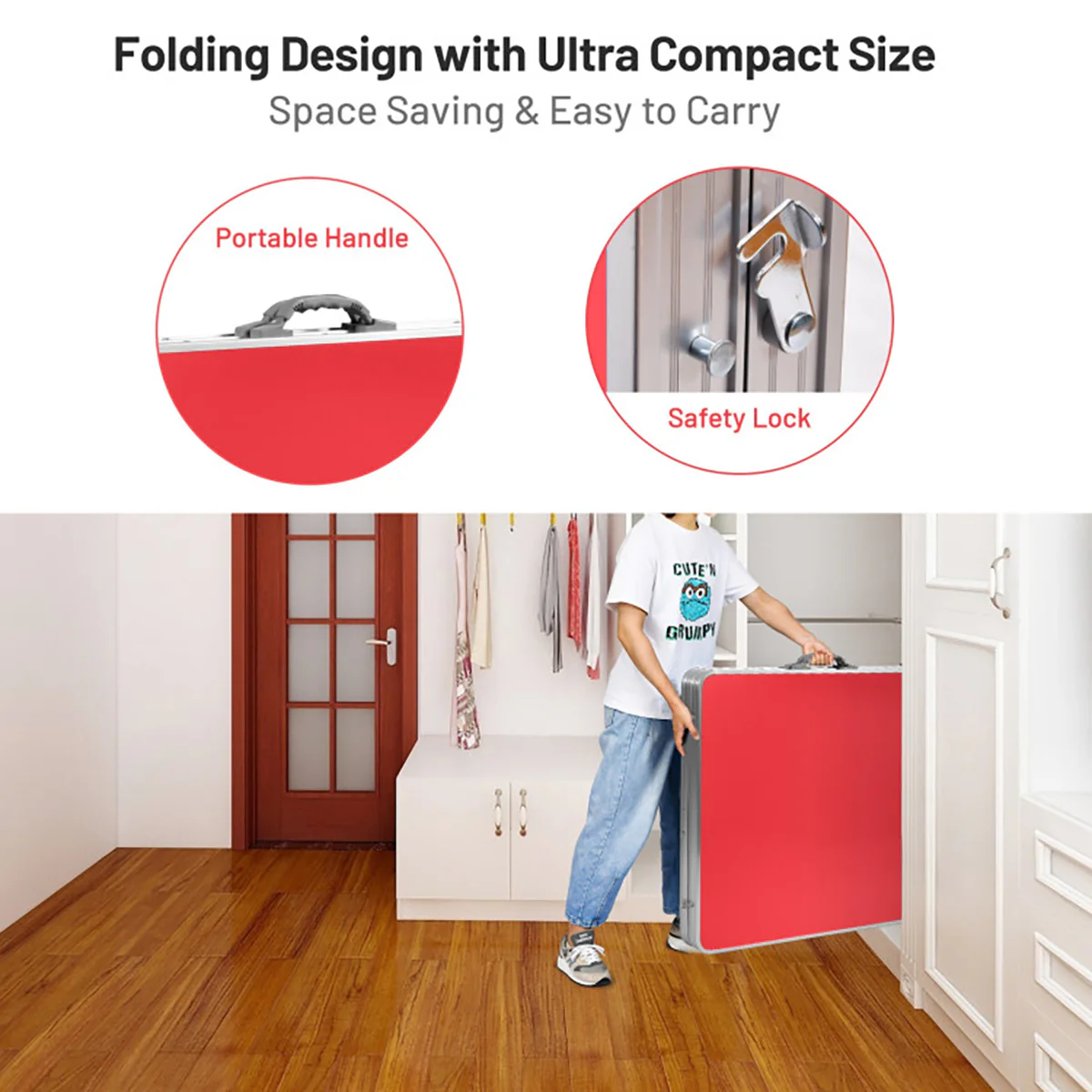 60'' Folding Ping Pong Table Game Set - Image 7