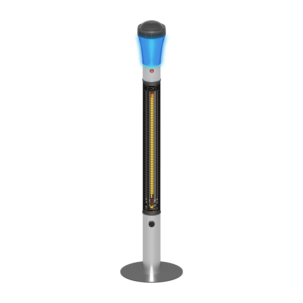 68'' Bluetooth Infrared Heater with LED Lighting - Image 4