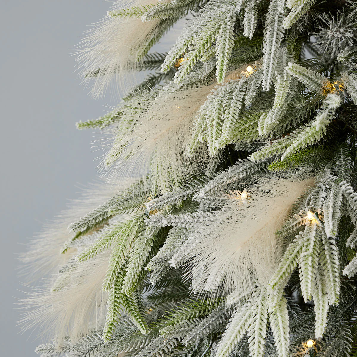 7.5' Pine and Pampas Christmas Tree - Image 5