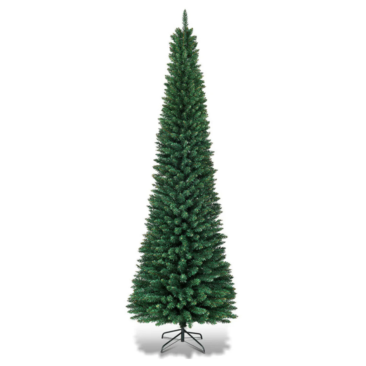 7' Artificial Pencil Christmas Tree - Image 2
