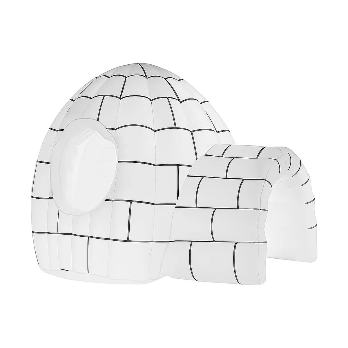 8' Color Changing Inflatable Igloo - Image 6
