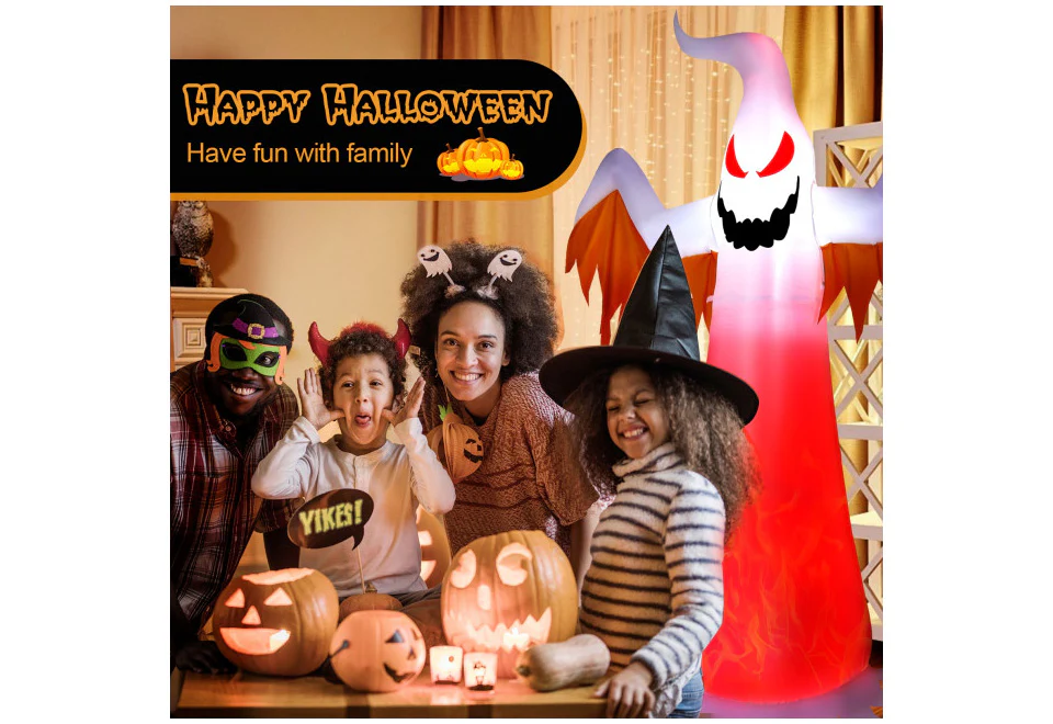 8-Ft. Inflatable Halloween Ghost - Image 6
