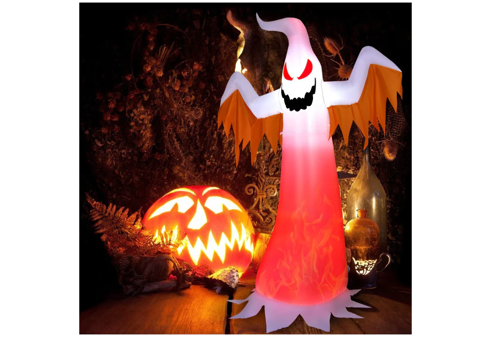 8-Ft. Inflatable Halloween Ghost - Image 9