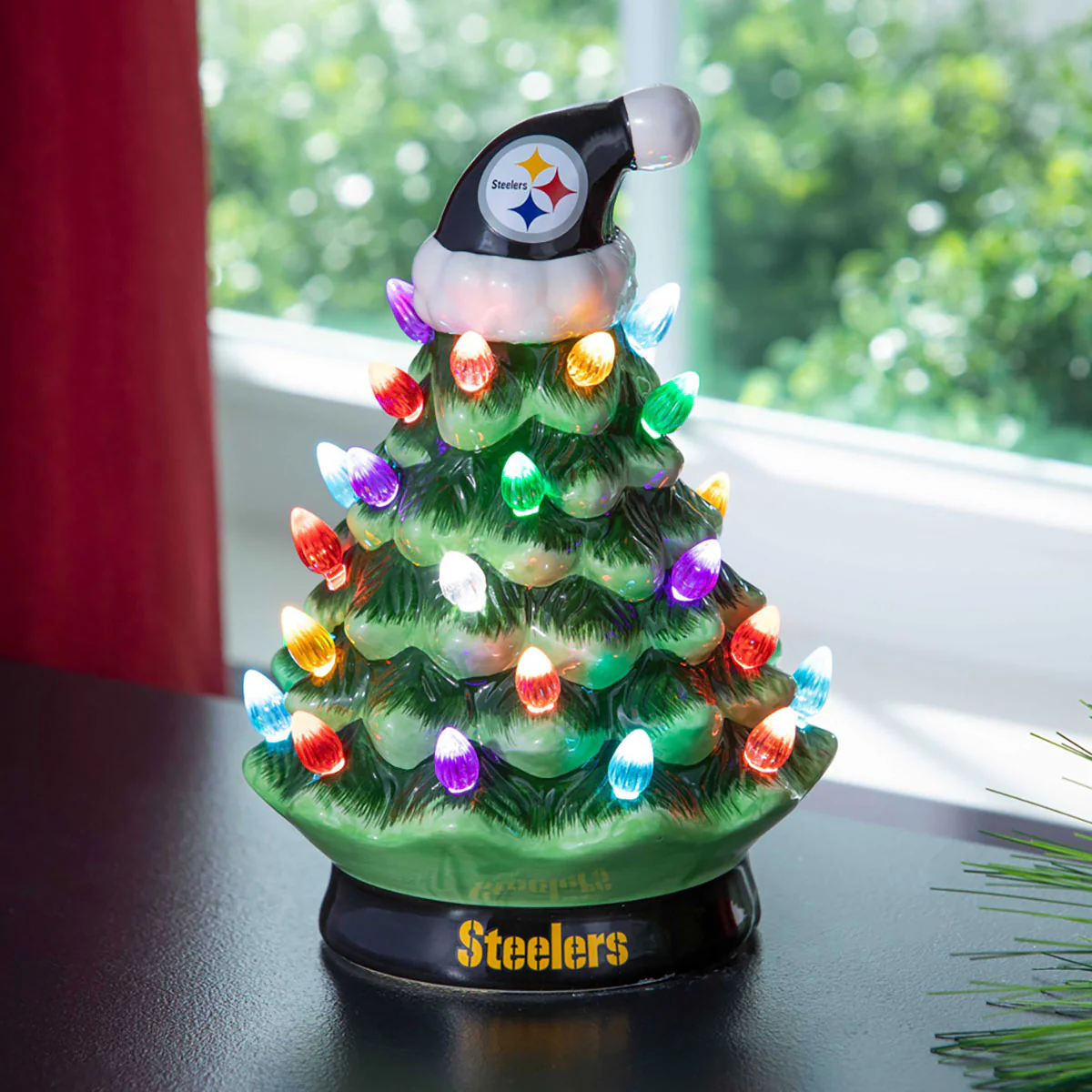 8'' NFL LED Ceramic Christmas Tree - Image 16