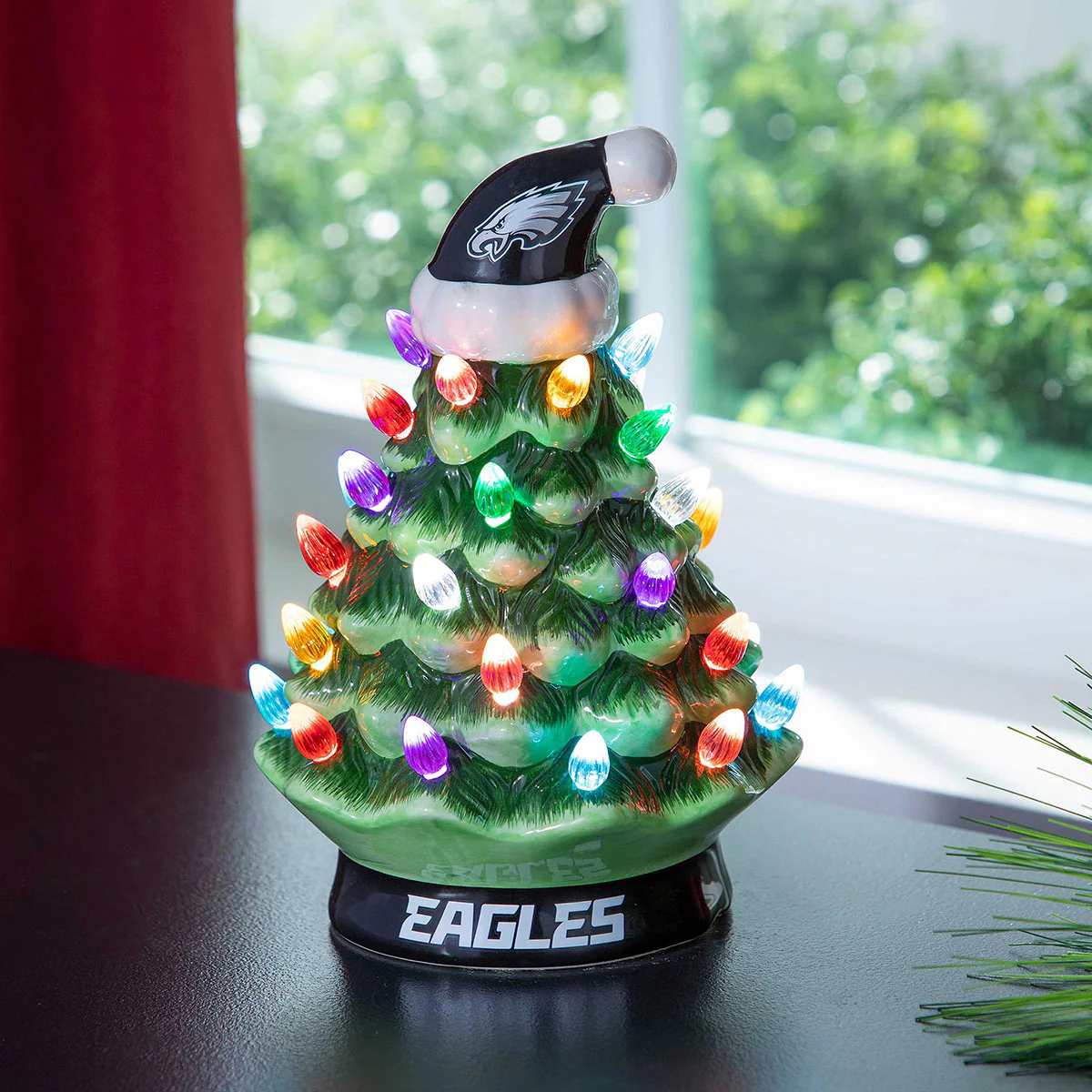 8'' NFL LED Ceramic Christmas Tree - Image 18