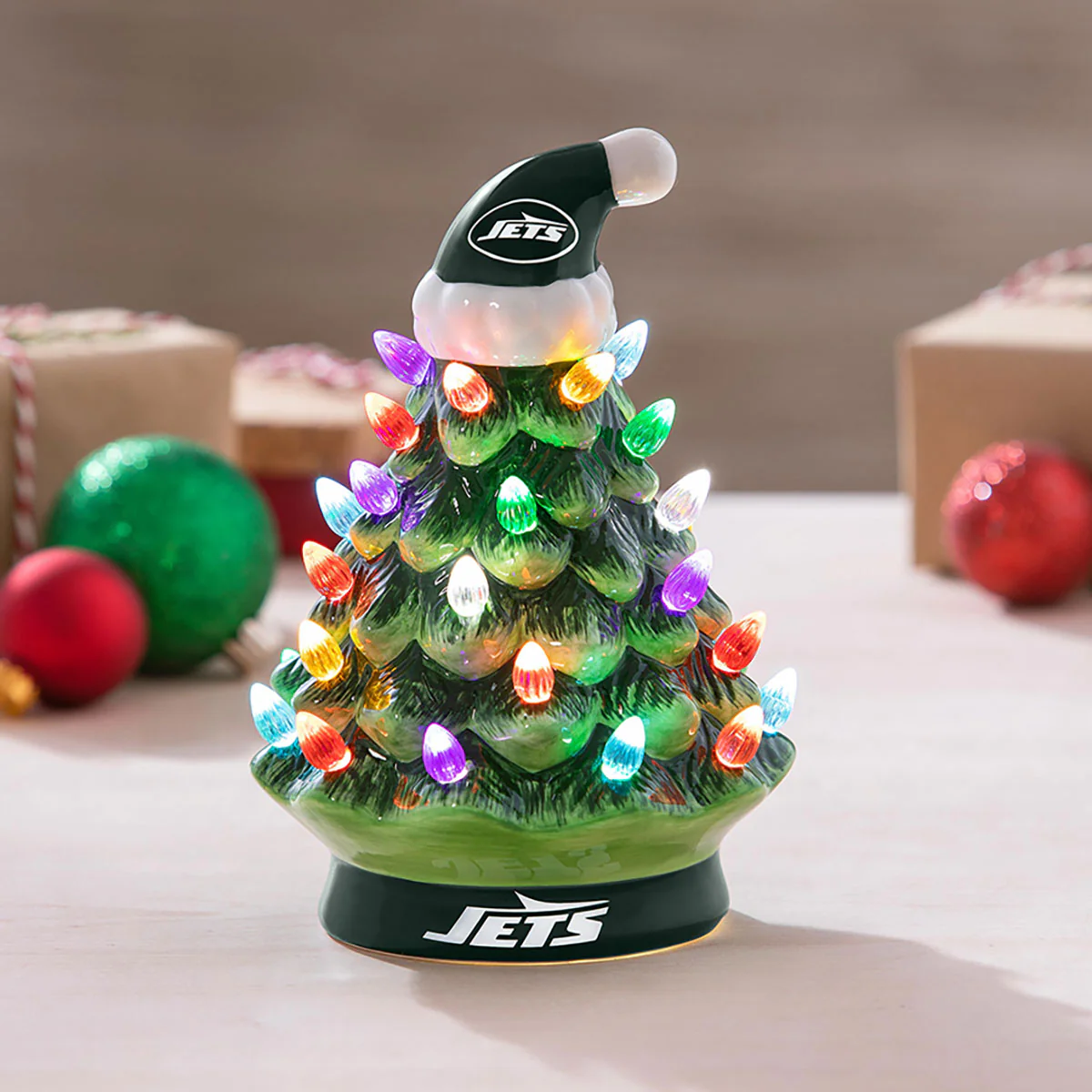 8'' NFL LED Ceramic Christmas Tree - Image 20