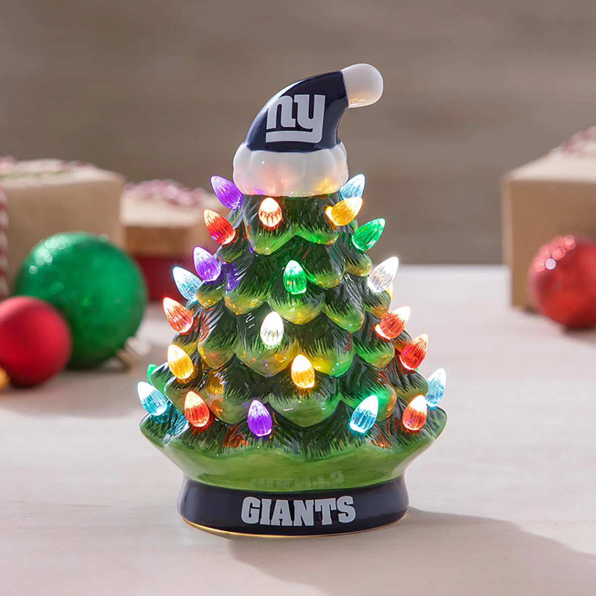 8'' NFL LED Ceramic Christmas Tree - Image 22