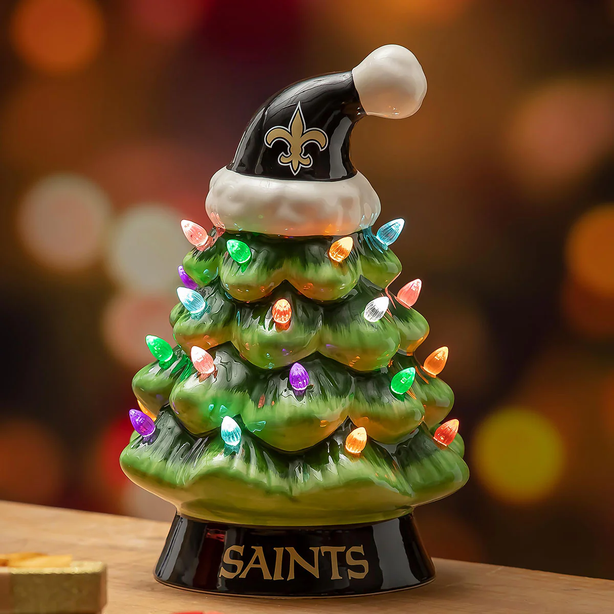 8'' NFL LED Ceramic Christmas Tree - Image 24