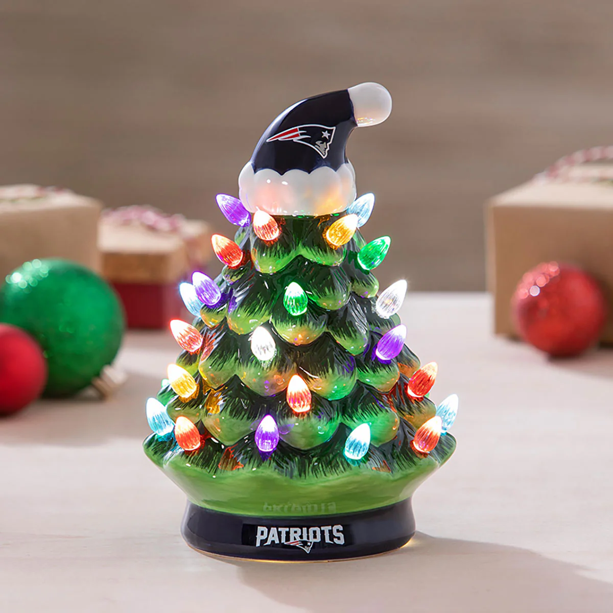 8'' NFL LED Ceramic Christmas Tree - Image 26