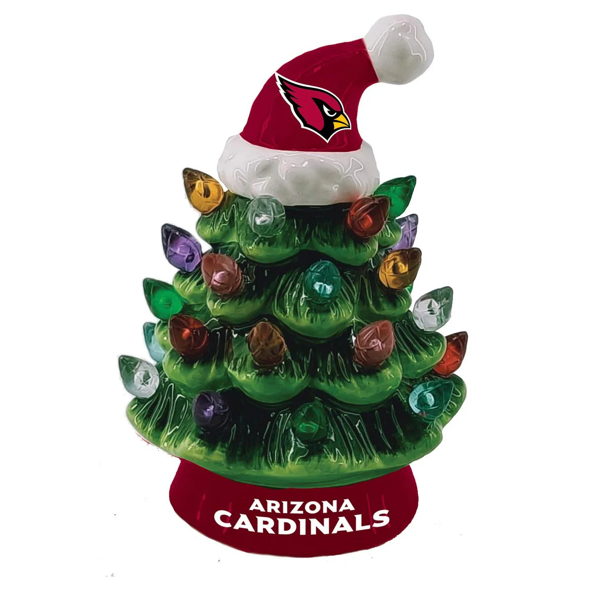 8'' NFL LED Ceramic Christmas Tree - Image 4