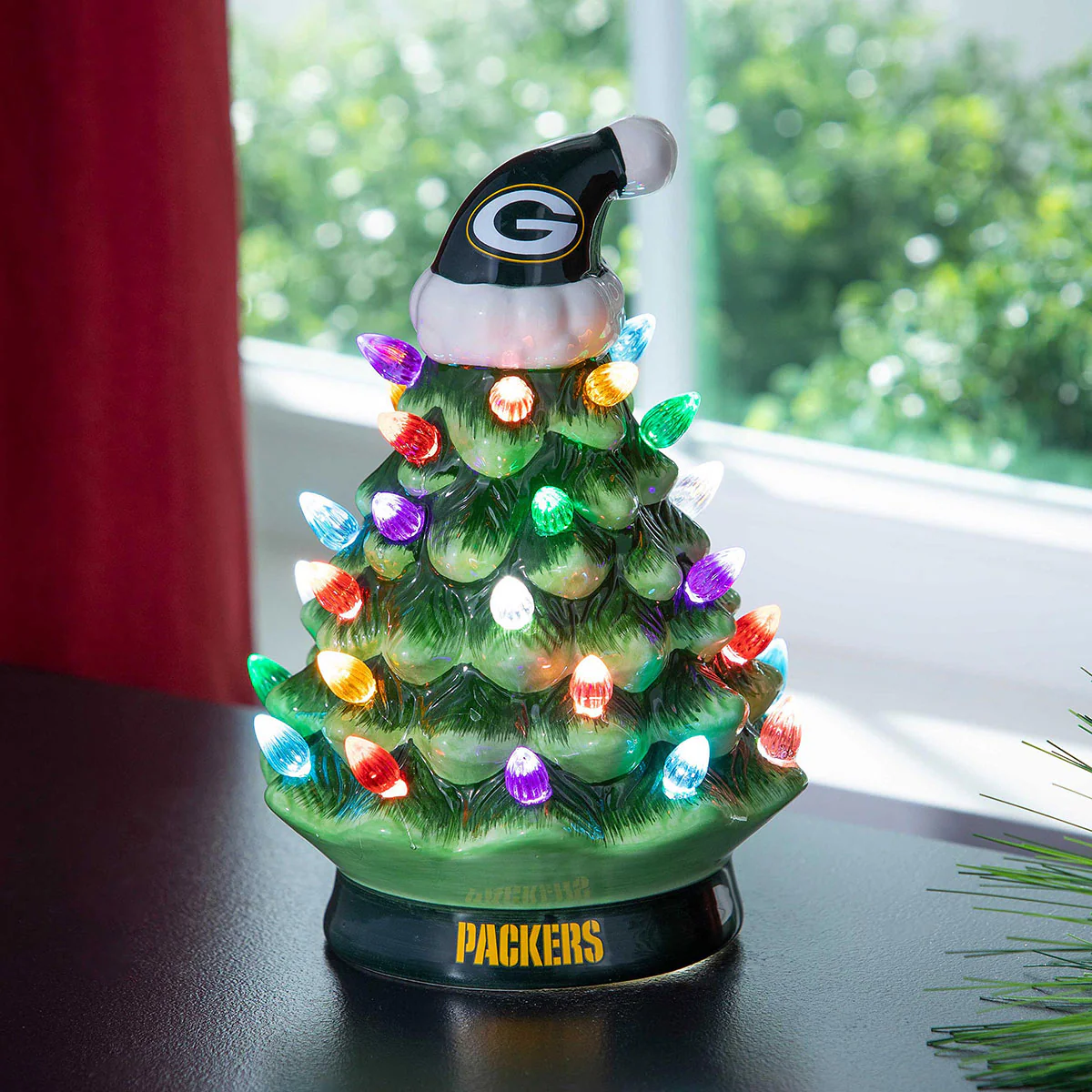 8'' NFL LED Ceramic Christmas Tree - Image 44