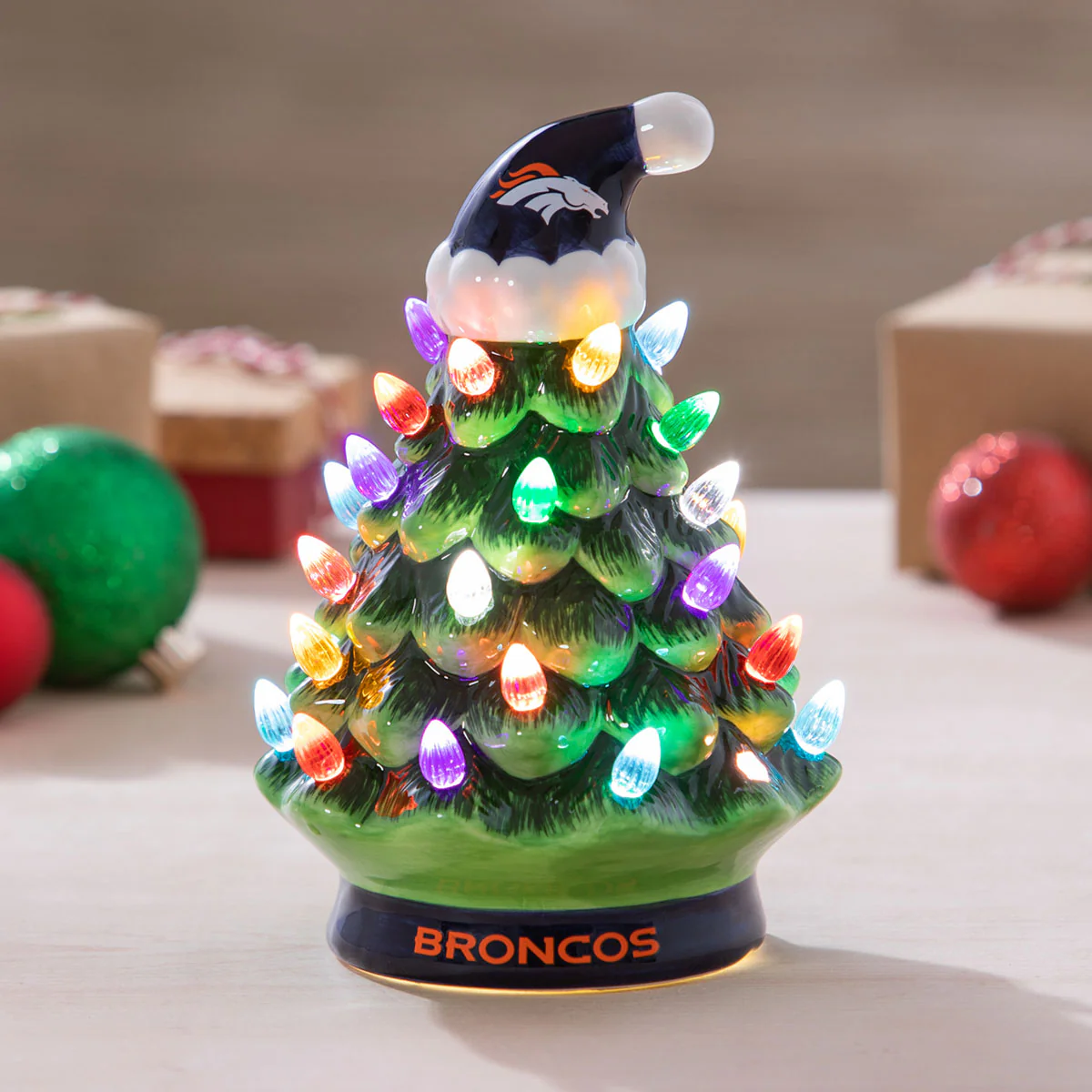 8'' NFL LED Ceramic Christmas Tree - Image 48